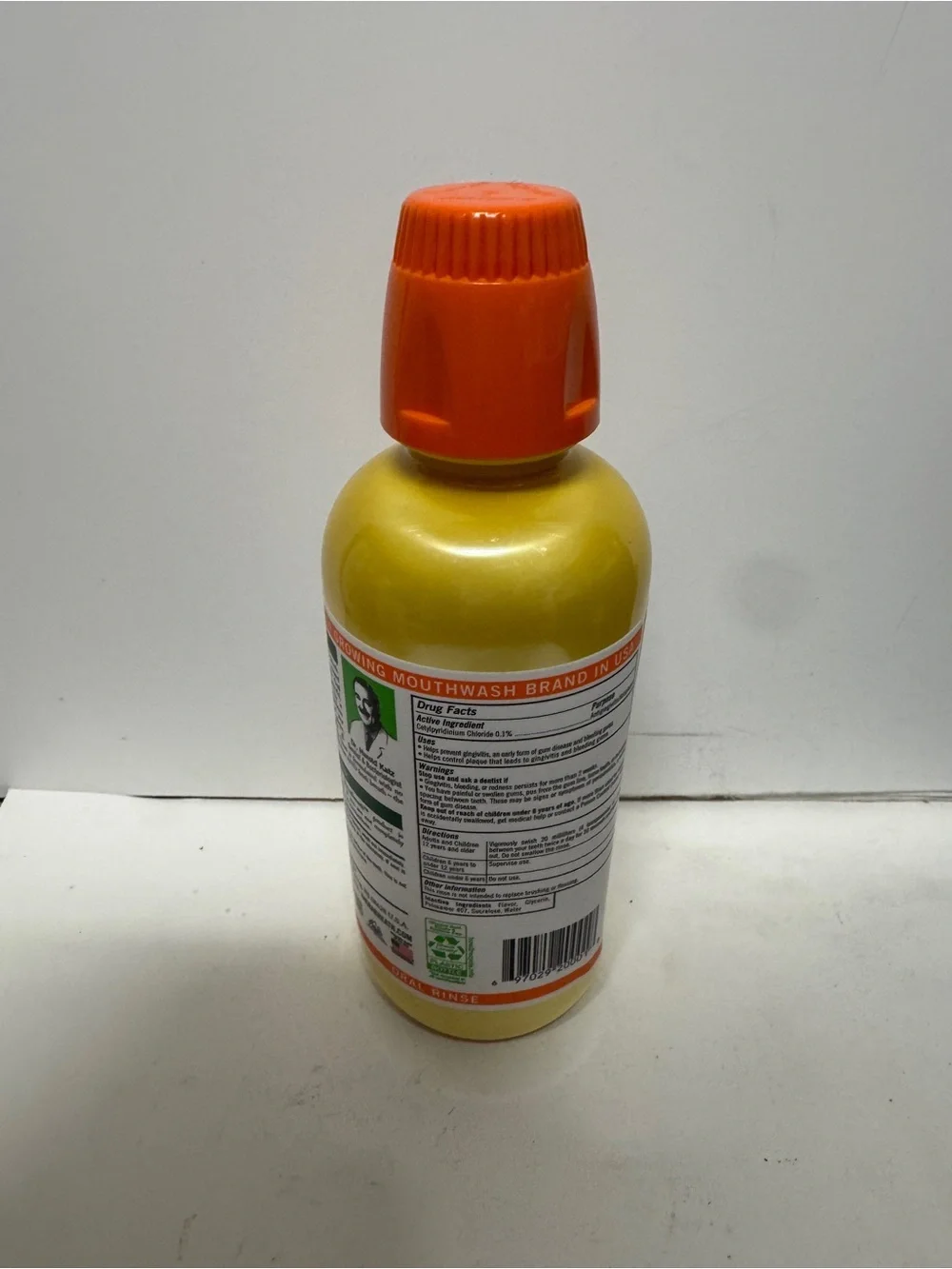 TheraBreath Deep Clean Mouthwash Fresh Mint 16 OZ